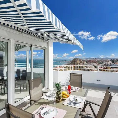 Impresionante Atico, Primera Liinea Playa, Vistas Al Mar, Piscina Comunitaria Daire