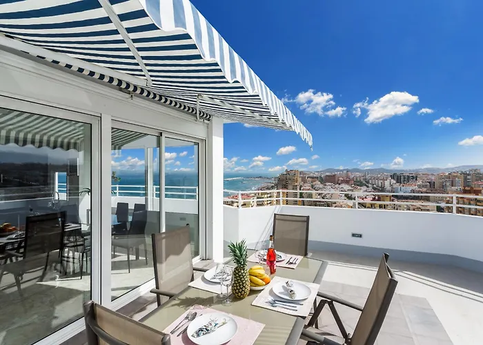 Impresionante Atico, Primera Liinea Playa, Vistas Al Mar, Piscina Comunitaria Apartment